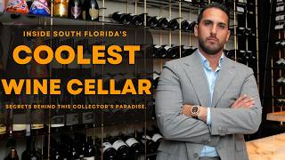 The COOLEST wine cellar in South Florida. #wine #winecellar #winelovers #thewinecellarguy #Cettavino