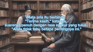 Cerita singkat Pemilik Toko Buku Tua dan Pelanggan Misteriusnya