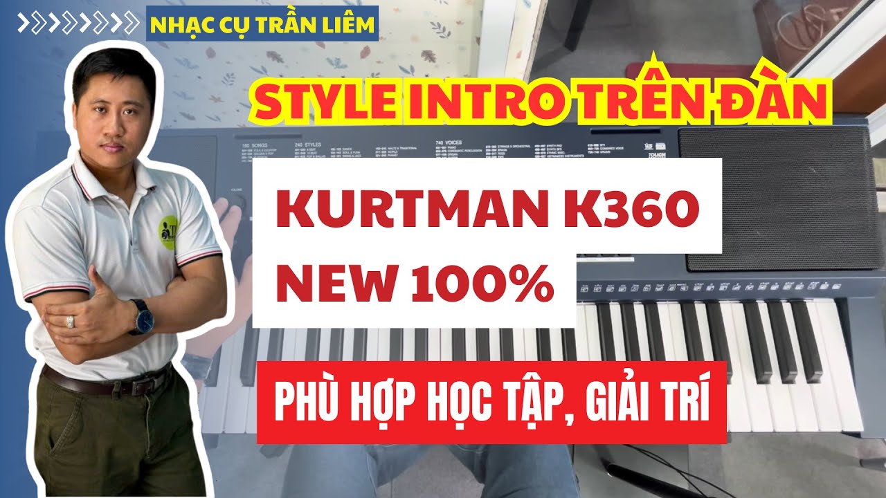 Style Intro trên Kurtman K360 - Phù Hợp Học tập, giải trí, giá quá tốt, hàng new 100%