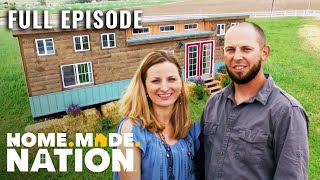 Family of Four STRUGGLES to Live in 460 Sq. Ft. Home (S4, E7) | Tiny House Nation | Full Episode