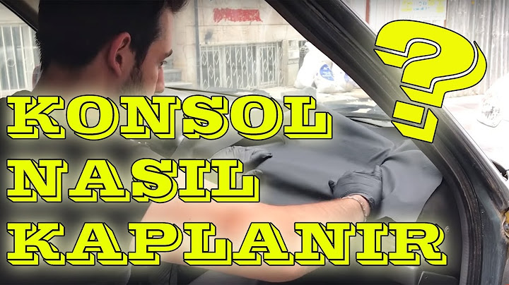 60 TL ye ARAÇ TORPİDO - KONSOL DERİ KAPLAMA