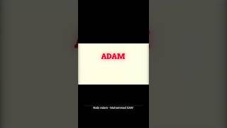 Silsilah #25nabi #prophetmuhammad Silsilah #25nabi #prophetmuhammad