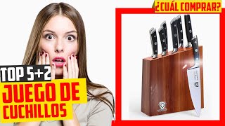 🥩 Mejor JUEGO de CUCHILLOS 🔪 Baratos para Cocina | ▶Amazon 2020◀ | EXCELENTE Calidad