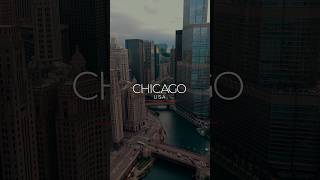 Chicago From Above 🇺🇸 | Stunning 4K Drone Views #shorts  #4k #drone #aerialview #usa #chicago