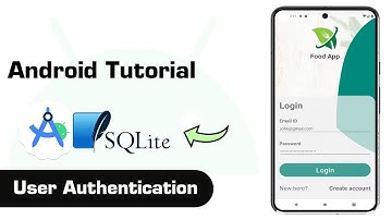 User authentication or Login with SQLite