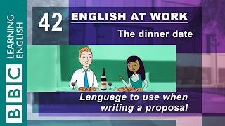 Business proposals - 42 - English at Work helps you make the perfect proposal