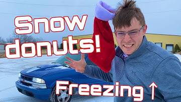 Ls Swap S10 Snow Donuts!