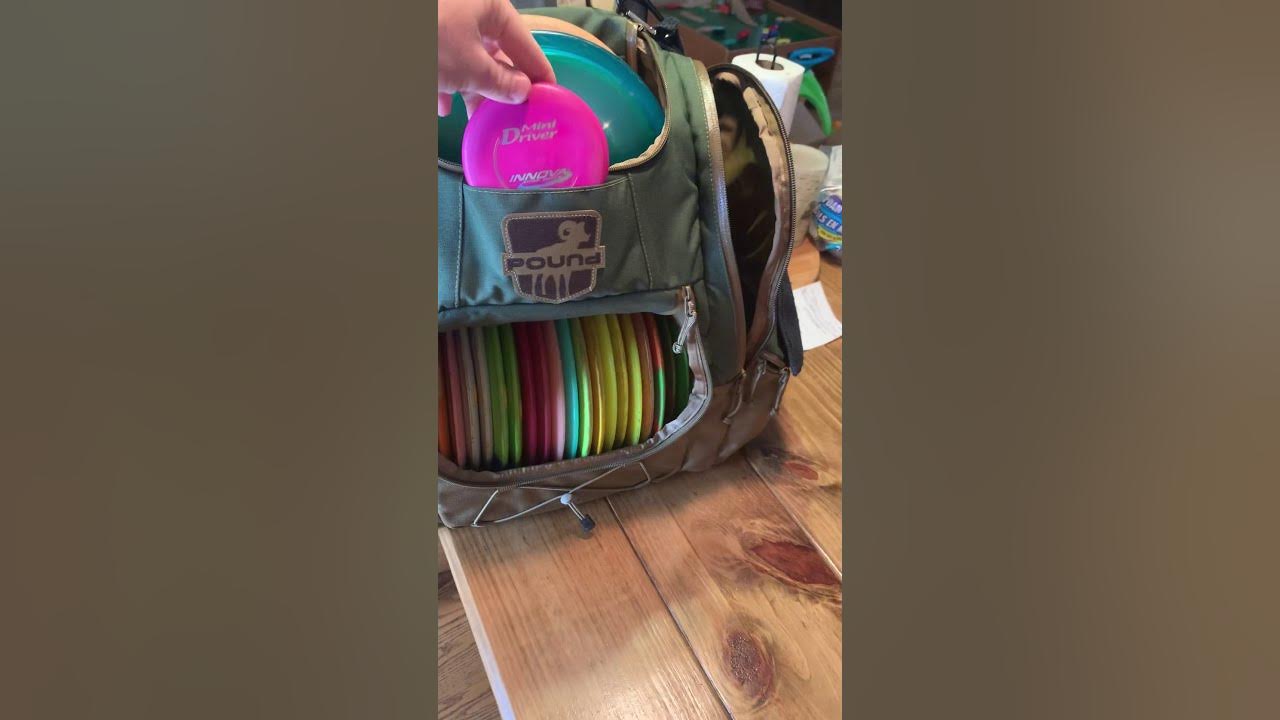 2020 Pound Octothorpe Disc Golf Bag Review YouTube