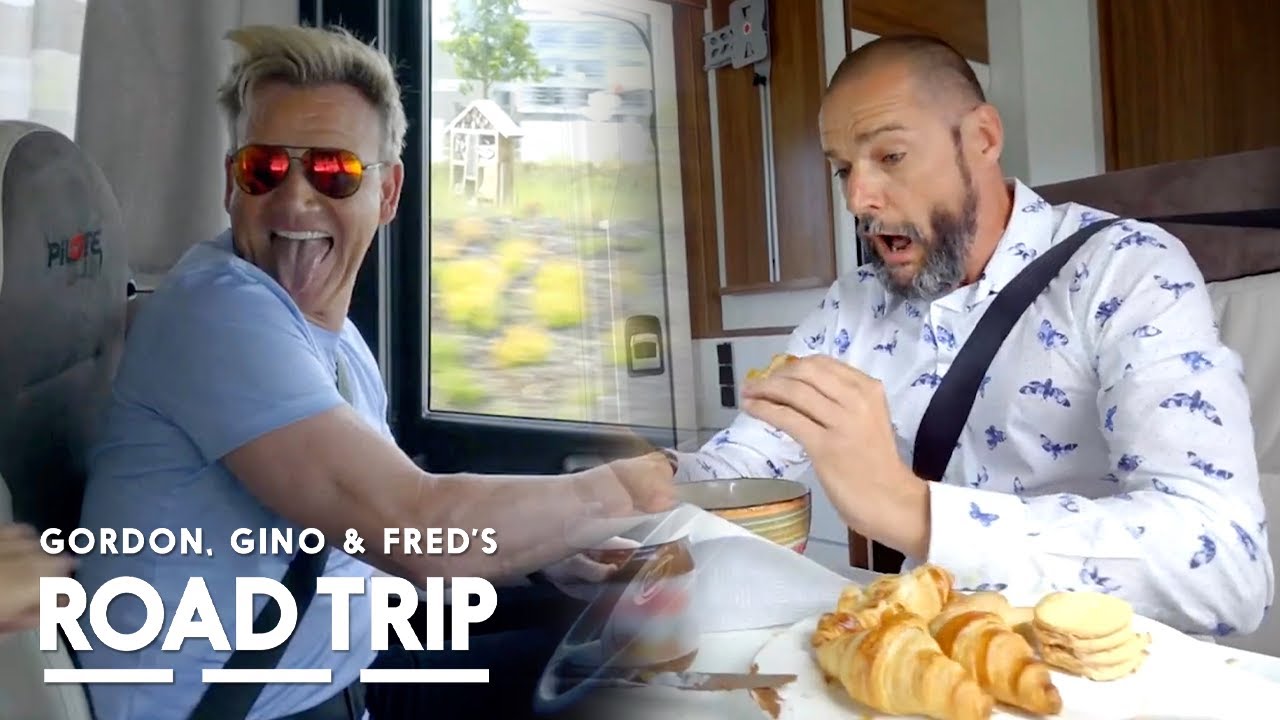 Flying Croissants: Gordon's Chaotic Driving | Gordon, Gino, and Fred's