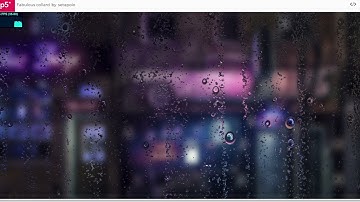 Waterdroplet #WebGL #Shader #pixi.js onto #p5js 1 min :Lv3