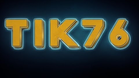 Photoshop Text Effect Tutorial - How to Create 3D, Glowing and Retro Text using Photoshop CS6