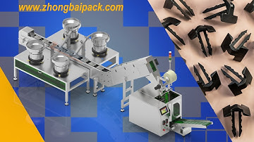 Automatic Counting and Packing Machine for Irregular Plastic Parts
