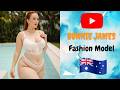 Bonnie James - Australian redhead model