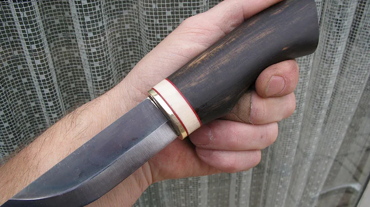 Knife making - Lauri PT skinner 95mm