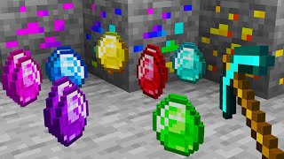 minecraft mas tem MINÉRIOS CUSTOMIZADOS