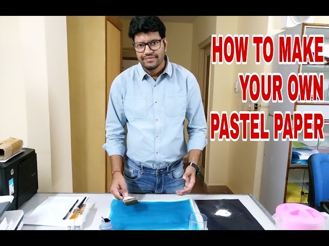 How to Make Your Own Sanded Pastel Paper