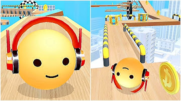 Sky Rolling Ball 3D - All Levels Gameplay Walkthrough Android, iOS (Part 3)