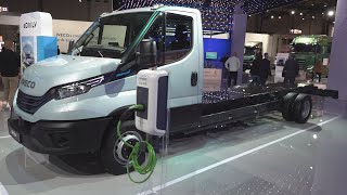 Iveco eDaily 72C14E Electric Chassis Truck (2025) Exterior and Interior