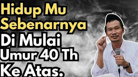Ngaji Gus Baha : Sebenernya Hidup Itu Di Mulai Umur 40 Tahun Ke Atas. #gusbaha #gusbahaterbaru 