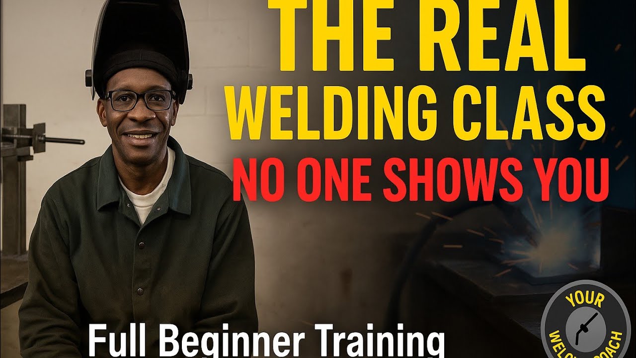 The Real Welding Class No One Shows You — Full Beginner Training Session
