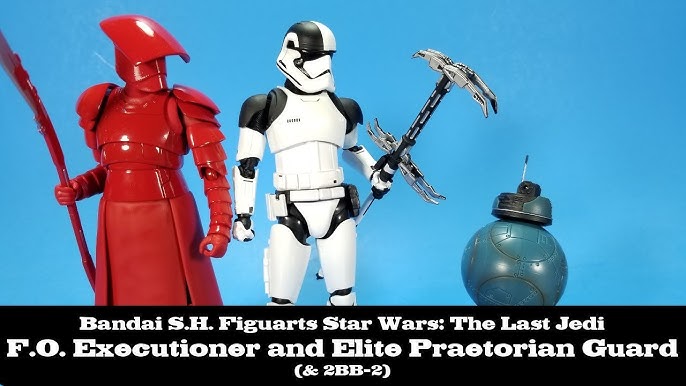 S.H. Figuarts Star Wars (The Last Jedi) First Order Stormtrooper Officer  Set Review 