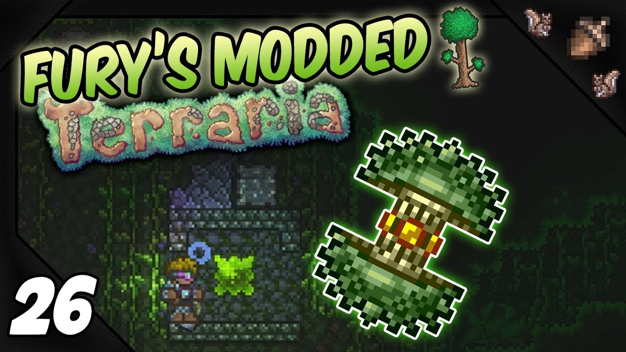 Invading the jungles of the Spore Mother | Fury's Modded Terraria s2e26