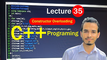 Constructor Overloading In C++ | C++ Programming Language Full Course