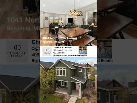 1041 North 12th Avenue, Bozeman, MT home video tour