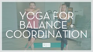10 BEST POSES FOR BALANCE + COORDINATION | Chiropractor + Yoga Instructor