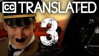 [TRANSLATED] Vader vs Hitler 3. Epic Rap Battles of History. [CC]