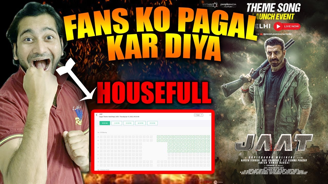 Jaat Advance Booking Update REPORT 3 UNBELIEVABLE | Jaat Overseas Advance Booking | Jaat BOX OFFICE