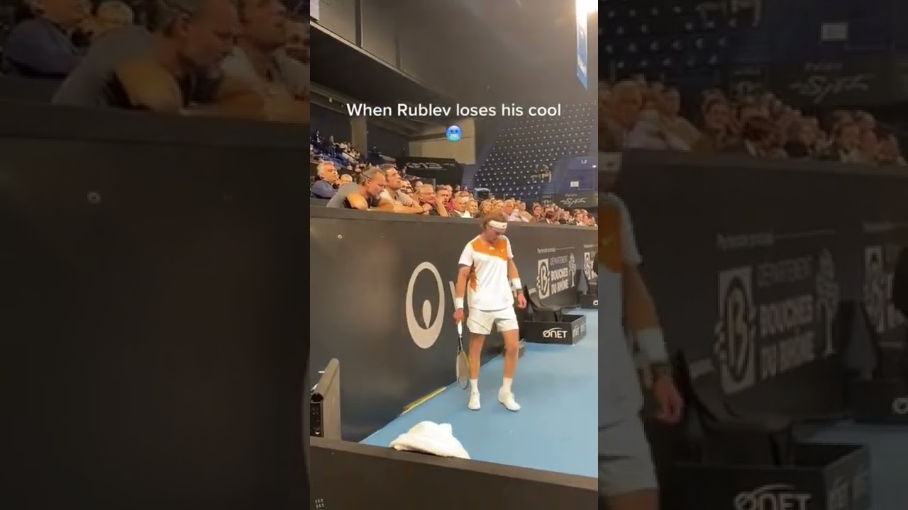 Andrey Rublev🎾😡😡 