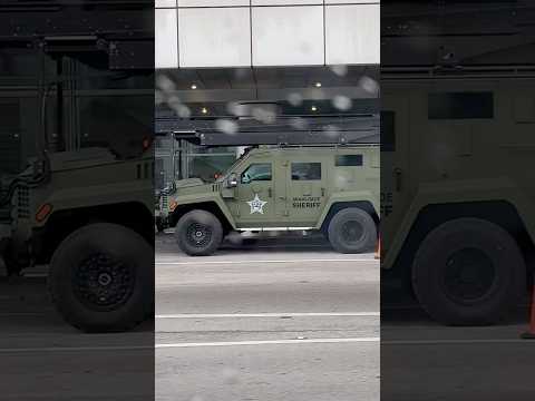 Miami Dade Sheriff and SWAT Armored Truck #reels #police #random #sheriff #cops #florida #miami