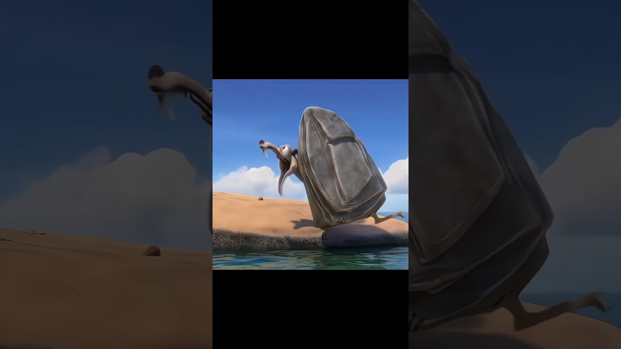 Render of Scrat as he appears in the Ice Age series to troll troll moment 