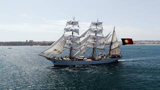 A Look at Life Aboard Portugal’s Navy Training Ship | Sail 4th 250 Tour