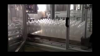 Automatic HDPE/PET/PP bottles packaging machine máquina automática paquete de botella