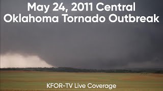 May 24, 2011 Central Oklahoma Tornado Outbreak (KFOR-TV Live Coverage)