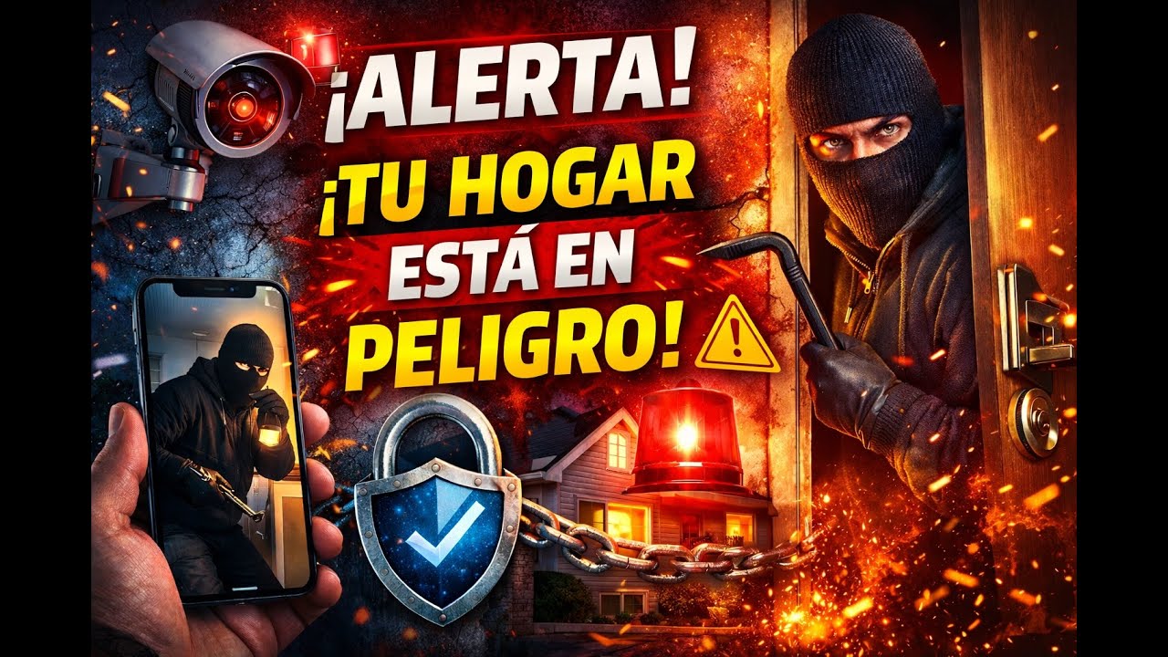 ¿ESTÁ PROTEGIDO TU HOGAR?|SEGURIDAD RESIDENCIAL #seguridad #supervivencia