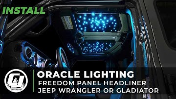 2018-2021 Jeep JL or Gladiator Install | Oracle Lighting Freedom Panel StarLINER