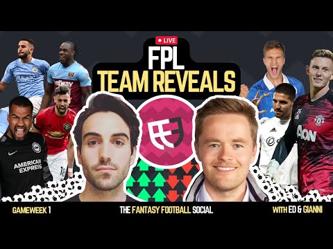 FIRST TEAM REVEALS | The Fantasy Football Social | FPL