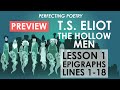 The Hollow Men by T.S. Eliot Quiz
