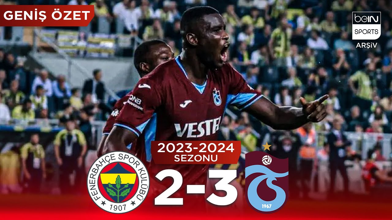 GENİŞ ÖZET: Fenerbahçe (2-3) Trabzonspor | 11. Hafta - 2023/2024