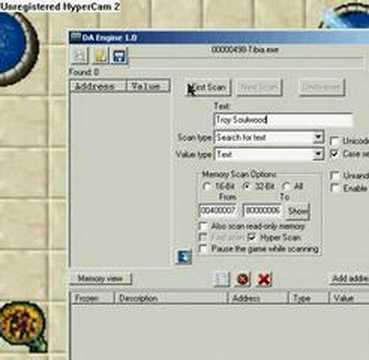 Tibia-Hack with Engine
