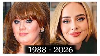¡ASOMBROSO! La Evolución de ADELE: Un Cambio Increíble (1988-2026)