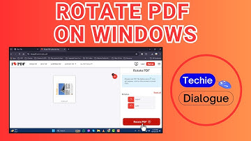 How to Rotate PDF On Windows 11