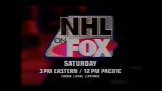 NHL on Fox commercial 1997