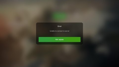 How to fix "Unable to connect to connect to server" In World of Tanks Blitz|WoTB
