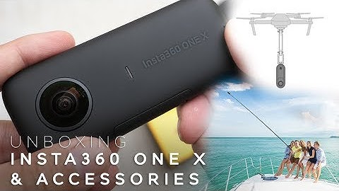ASMR: Unboxing Insta360 One X unbox with Official Accessories