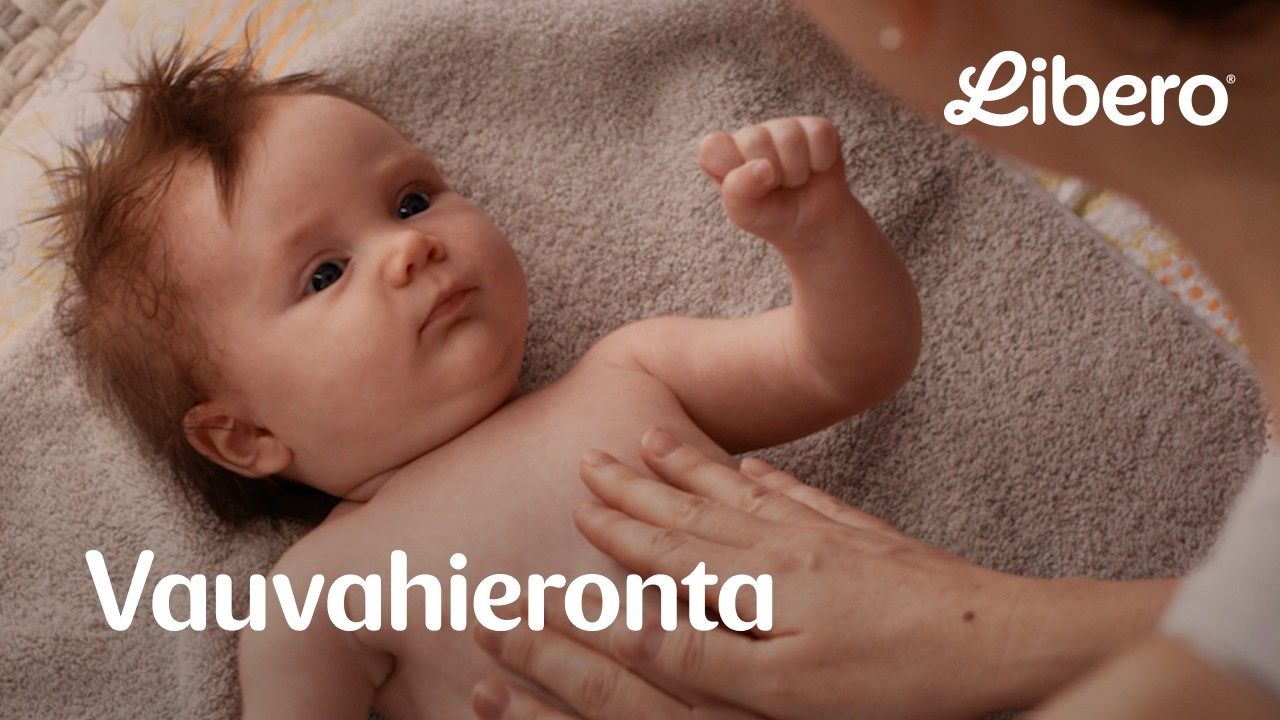 Näin annat hyvän vauvahieronnan