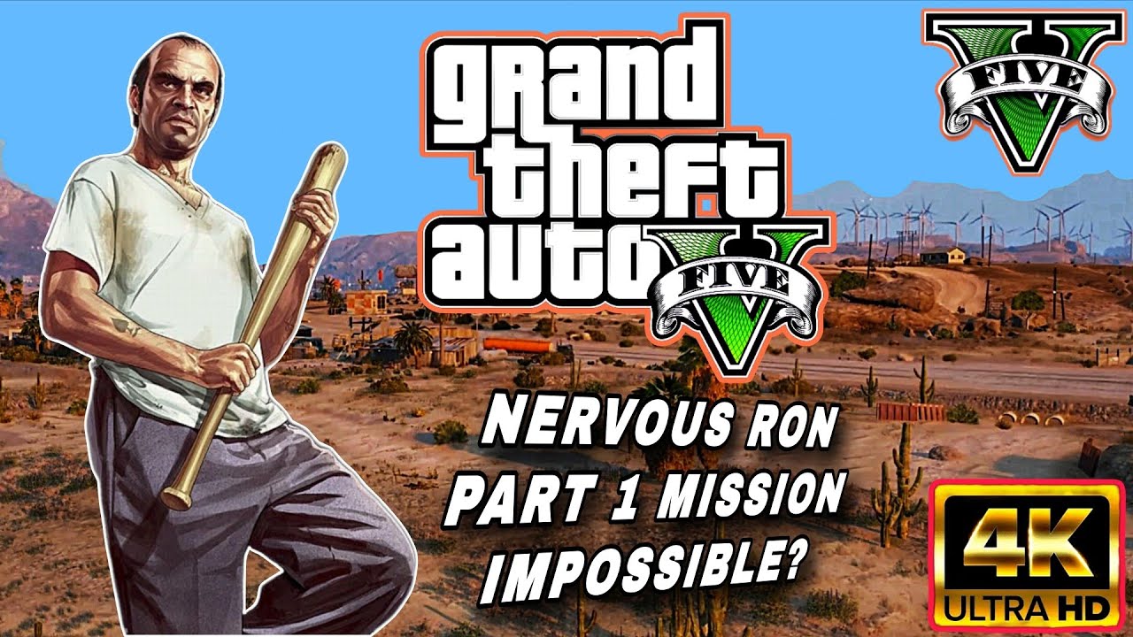 GTA 5 Nervous Ron Mission Part 1 (High Quality Gameplay)